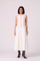 Fyodor Red Stripe Maxi Dress view 2