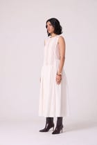 Fyodor Red Stripe Maxi Dress view 4