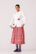 Alma Handwoven Cotton Shacket view 11