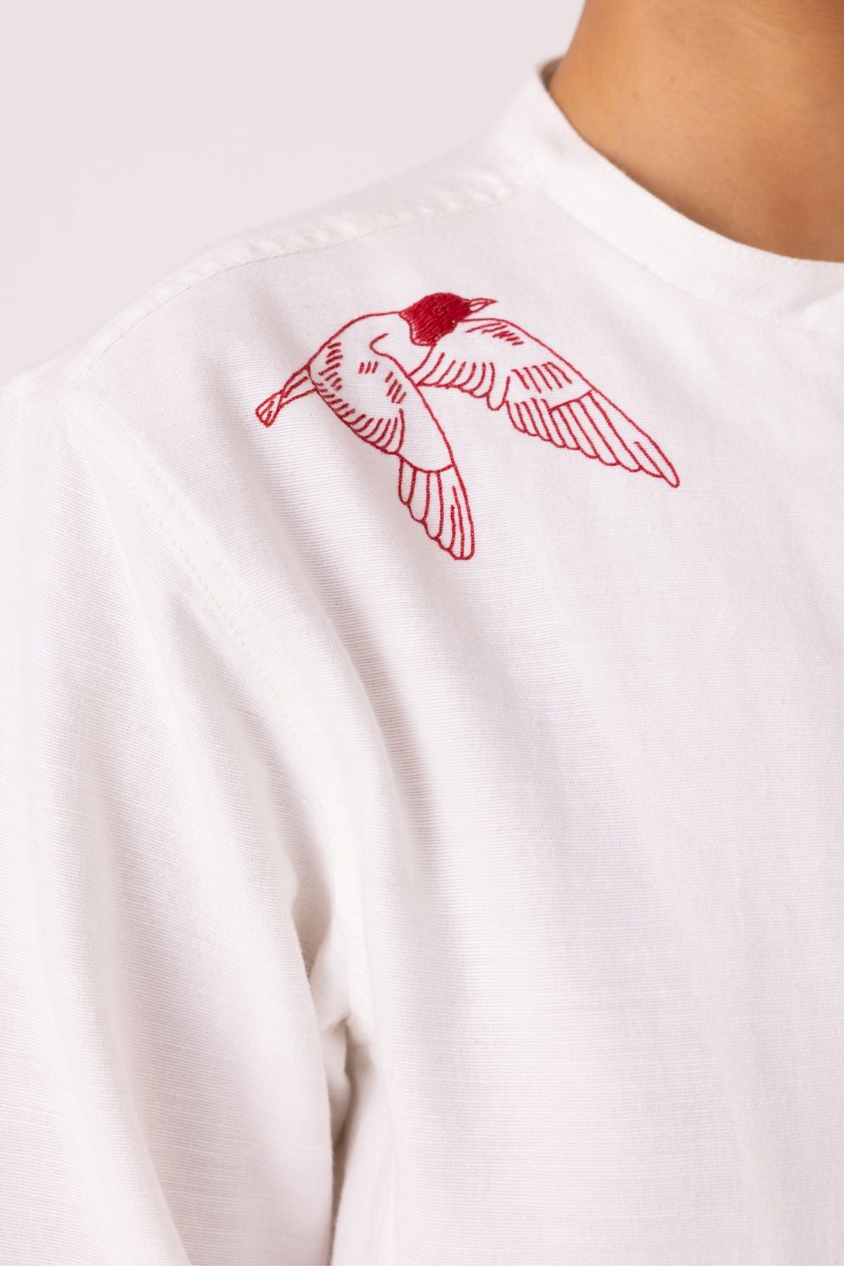 Alma Handwoven Cotton Shacket - image 9