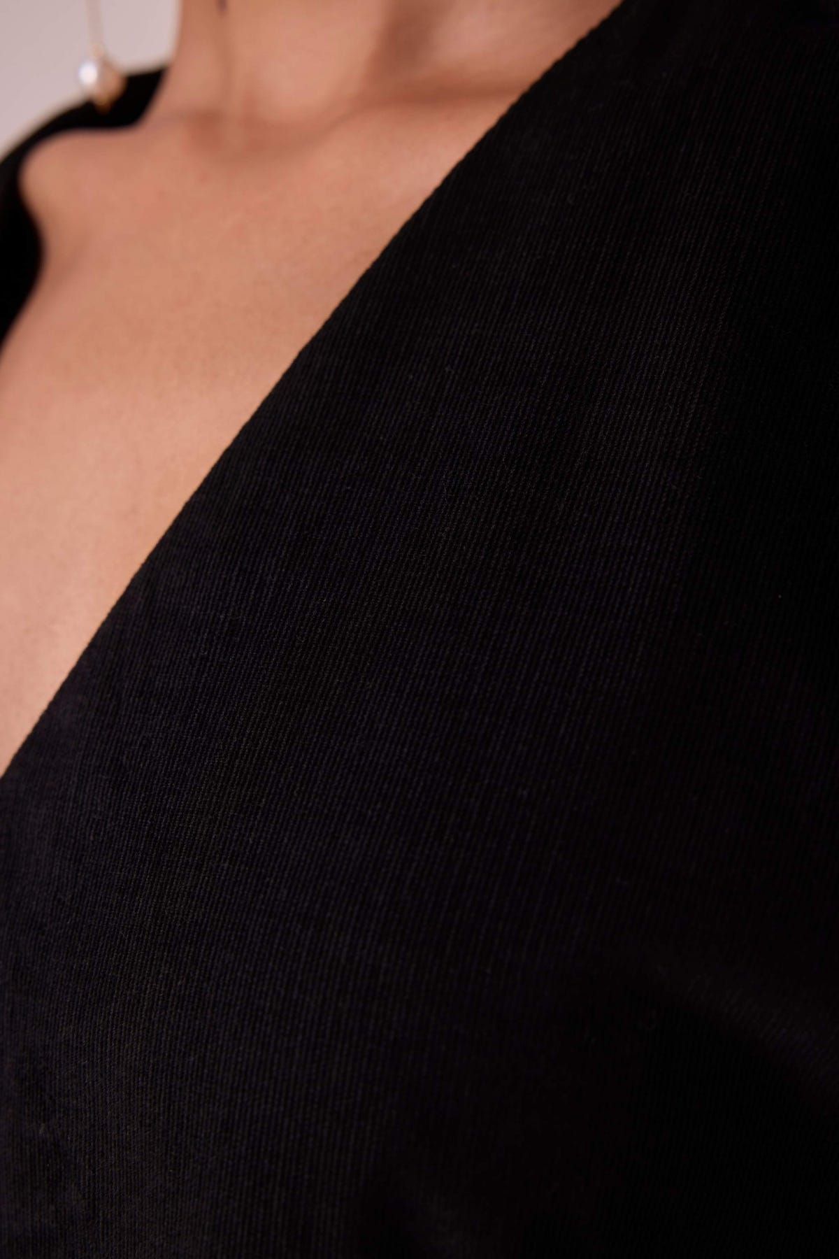 Stad Black Needlecord Shift Dress - image 7