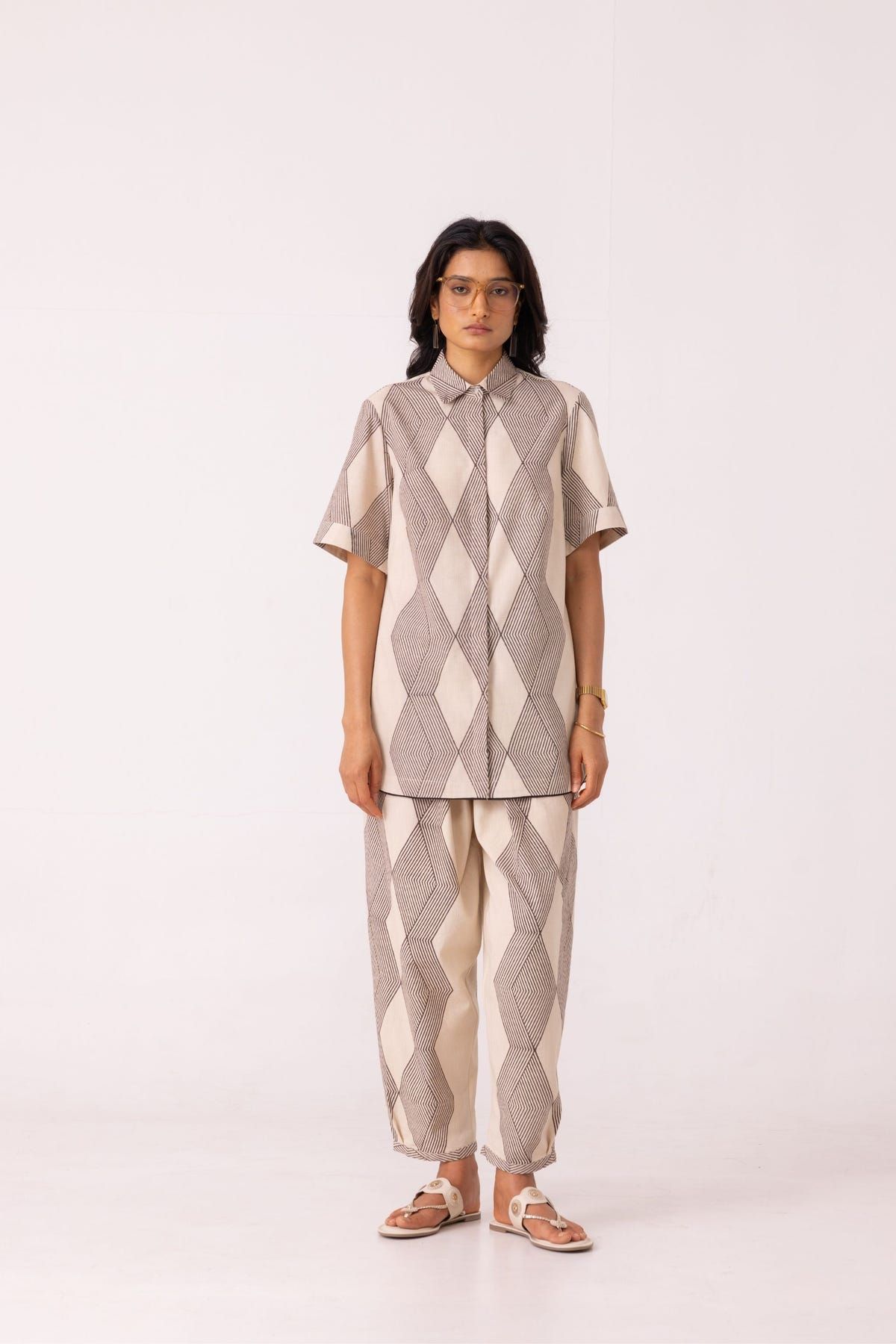 Tess Hand Printed Shirt - image 2