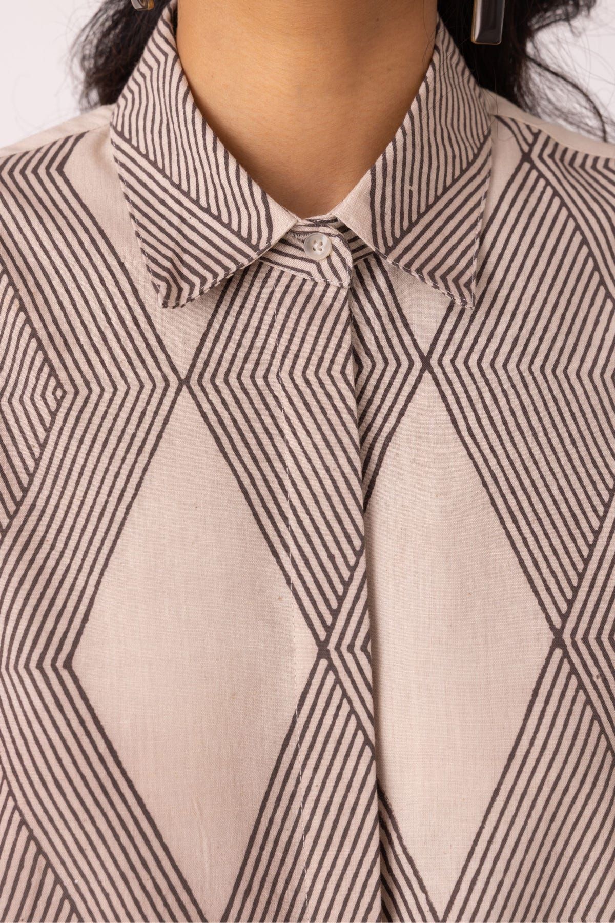 Tess Hand Printed Shirt - image 5