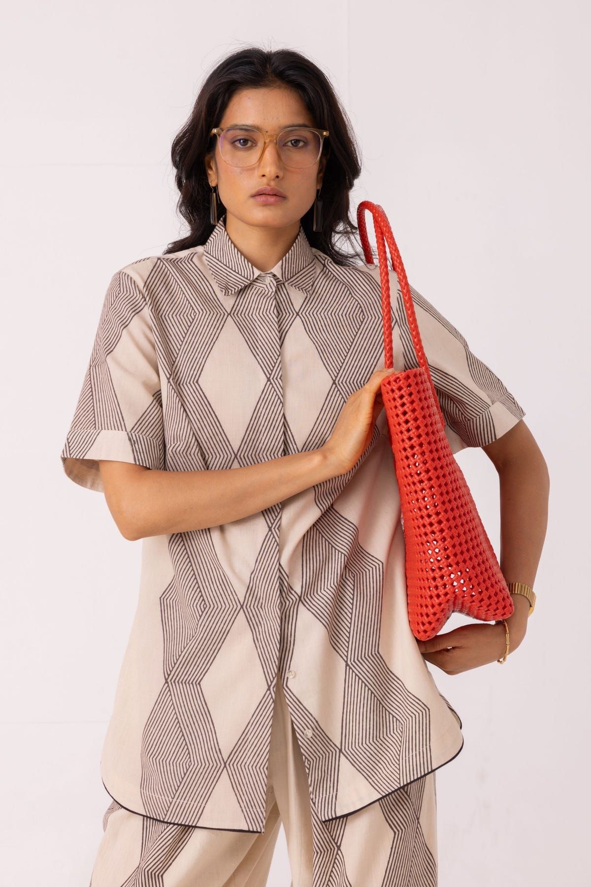Tess Hand Printed Shirt - image 9