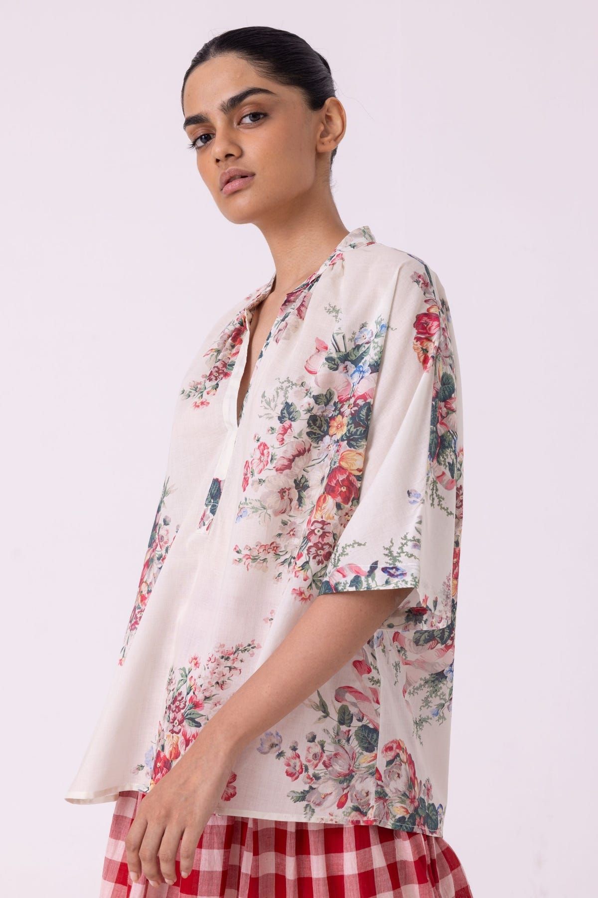Meg Floral Printed Top - image 3