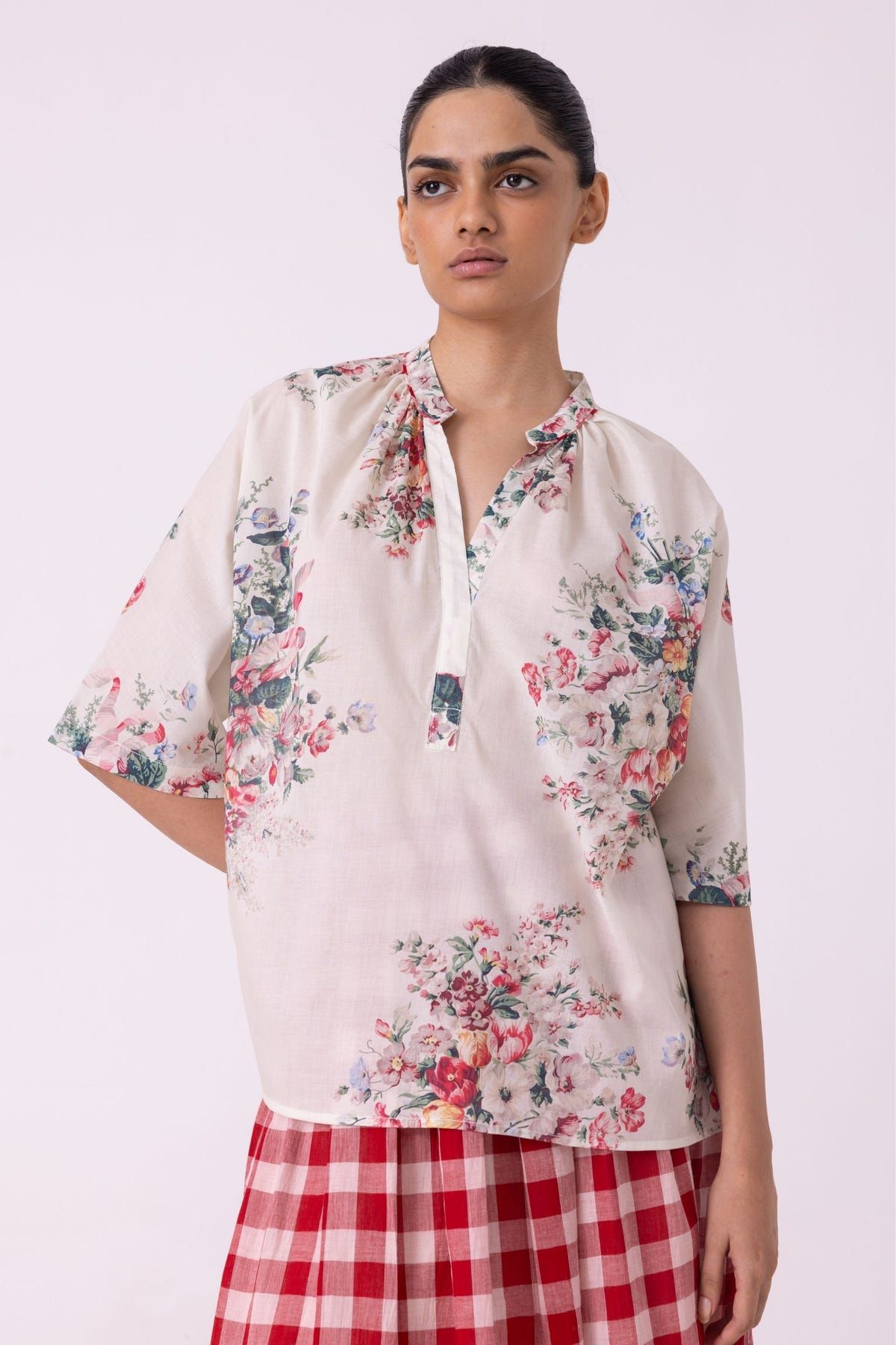 Meg Floral Printed Top - image 6