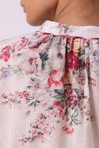 Meg Floral Printed Top view 7