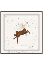 Sagittarius Printed Satin Scarf view 2