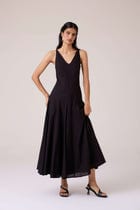 Aurora Black Panelled Dress view 12
