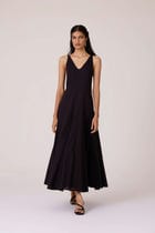Aurora Black Panelled Dress view 10