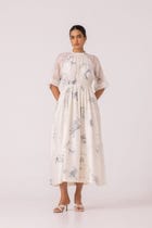 Arha Zodiac Print Handwoven Dress view 11