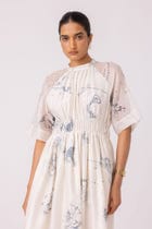 Arha Zodiac Print Handwoven Dress view 4