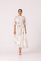 Arha Zodiac Print Handwoven Dress view 8
