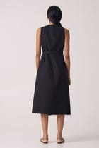 Arandi Black Wrap Dress view 7