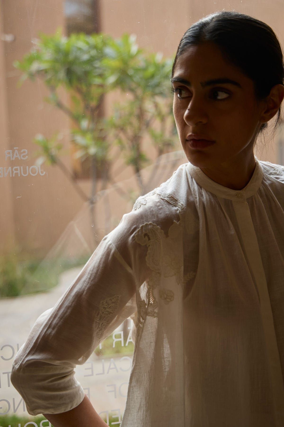 Raha Embroidered Handwoven Top - image 7