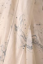 Saiph Zodiac Print Handwoven Saree view 6