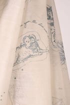 Saiph Zodiac Print Handwoven Saree view 8