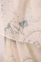 Saiph Zodiac Print Handwoven Saree view 9