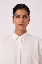 Sibyl Handwoven Embroidered Shirt view 4