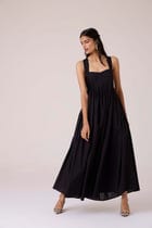 Erato Black Pleated Dress view 15