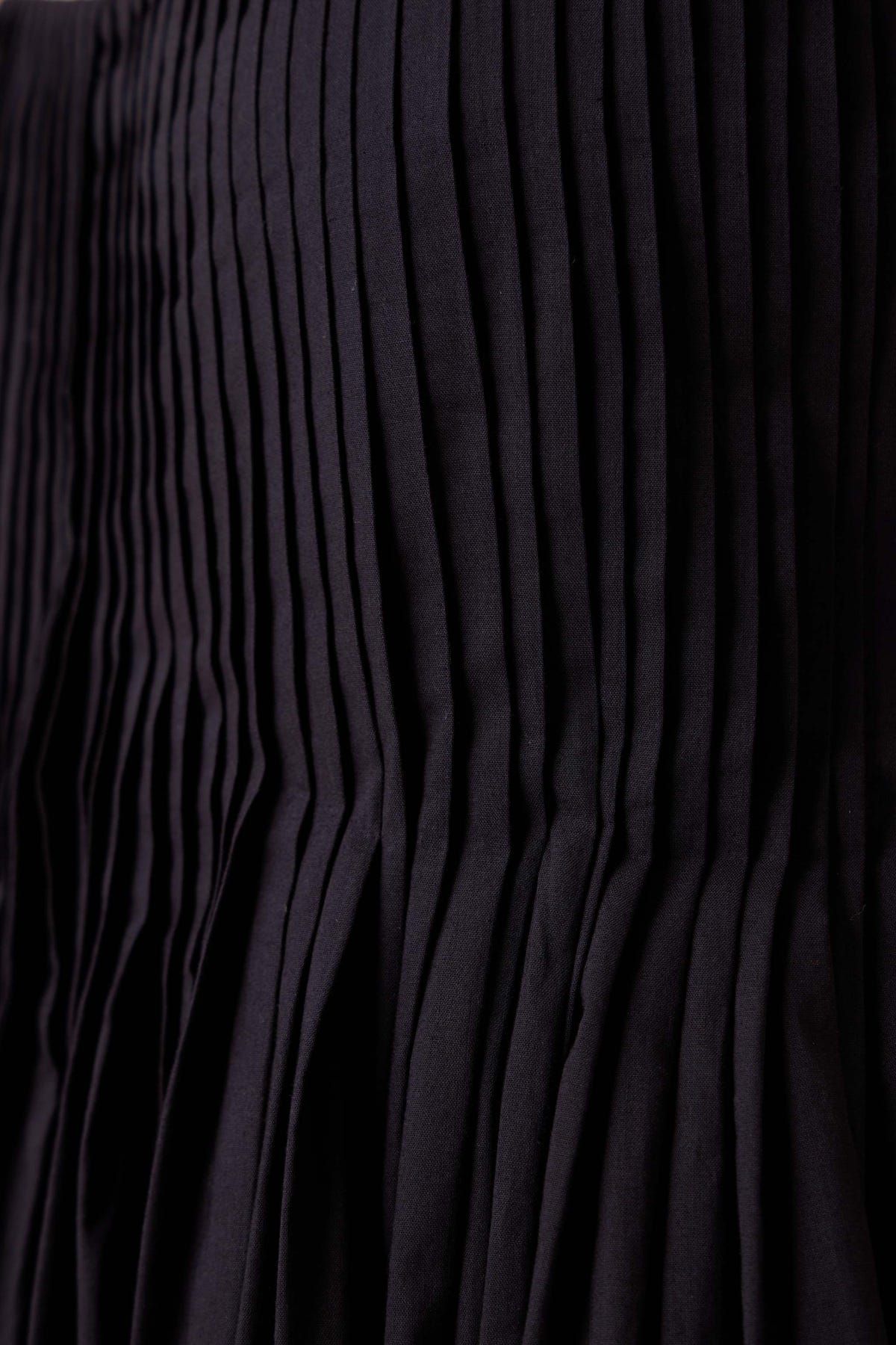 Erato Black Pleated Dress - image 10