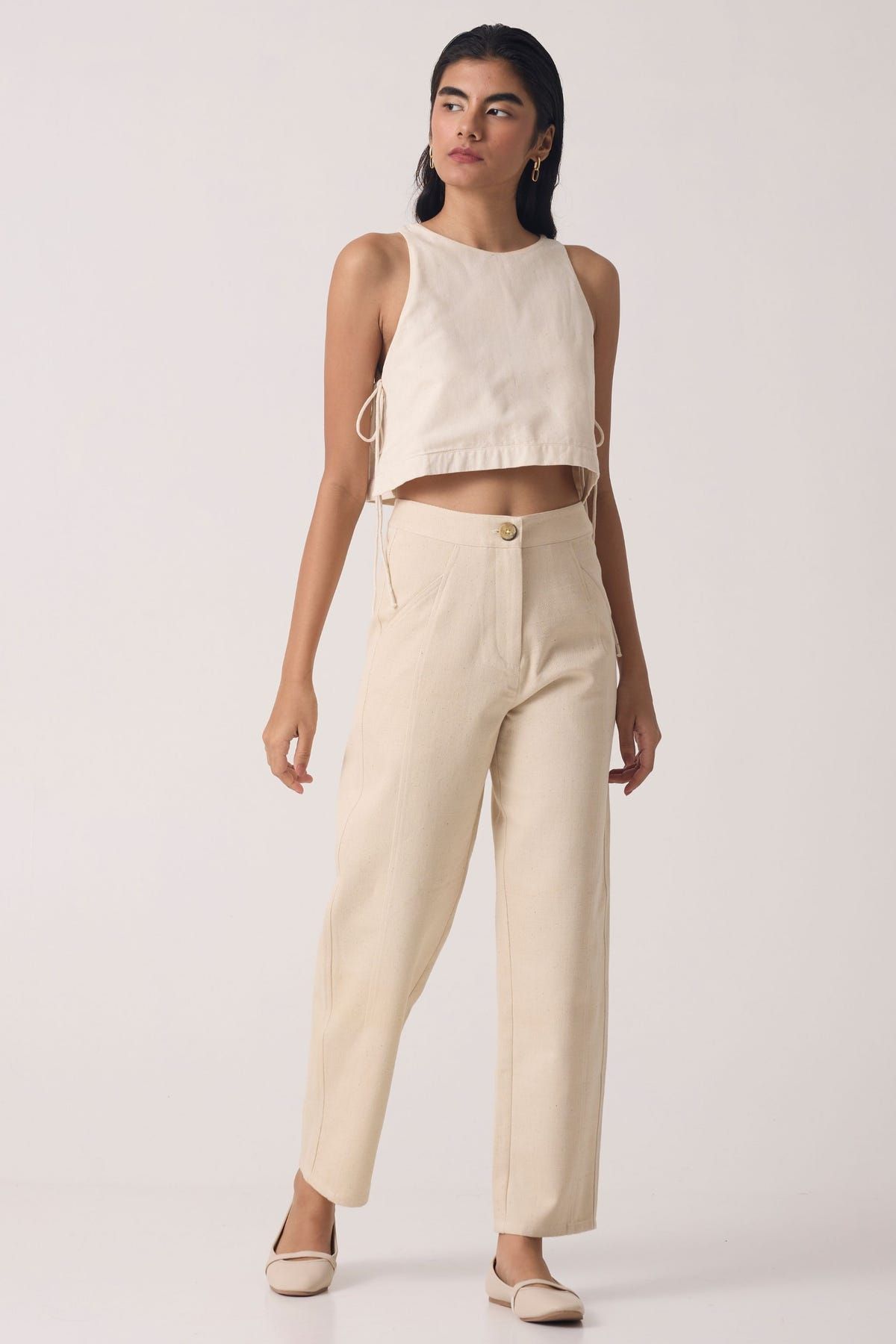 Sunisa Off White Denim Pants - image 7