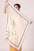 Scorpio Printed Satin Scarf view 2