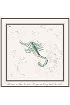 Scorpio Printed Satin Scarf view 3