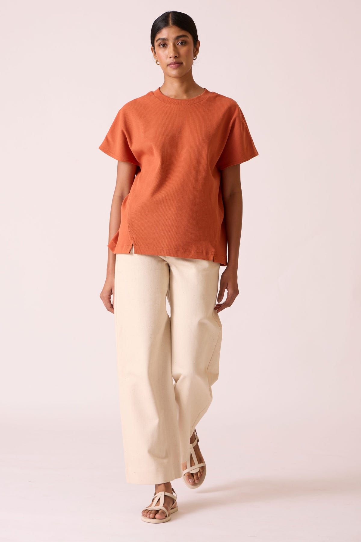 Yelena Off White Handloom Pants - image 5