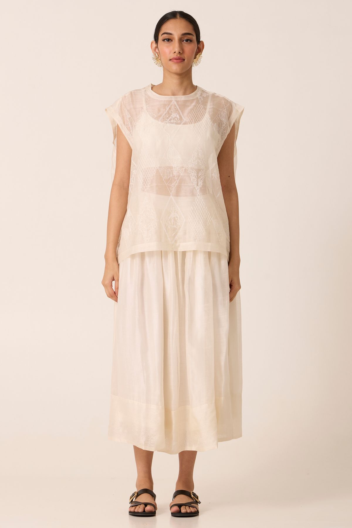 Sahir Handwoven Embroidered Set - image 1