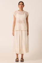 Sahir Handwoven Embroidered Set view 1
