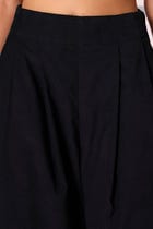Bandra Black Needlecord Pants view 5