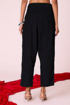 Bandra Black Needlecord Pants view 8