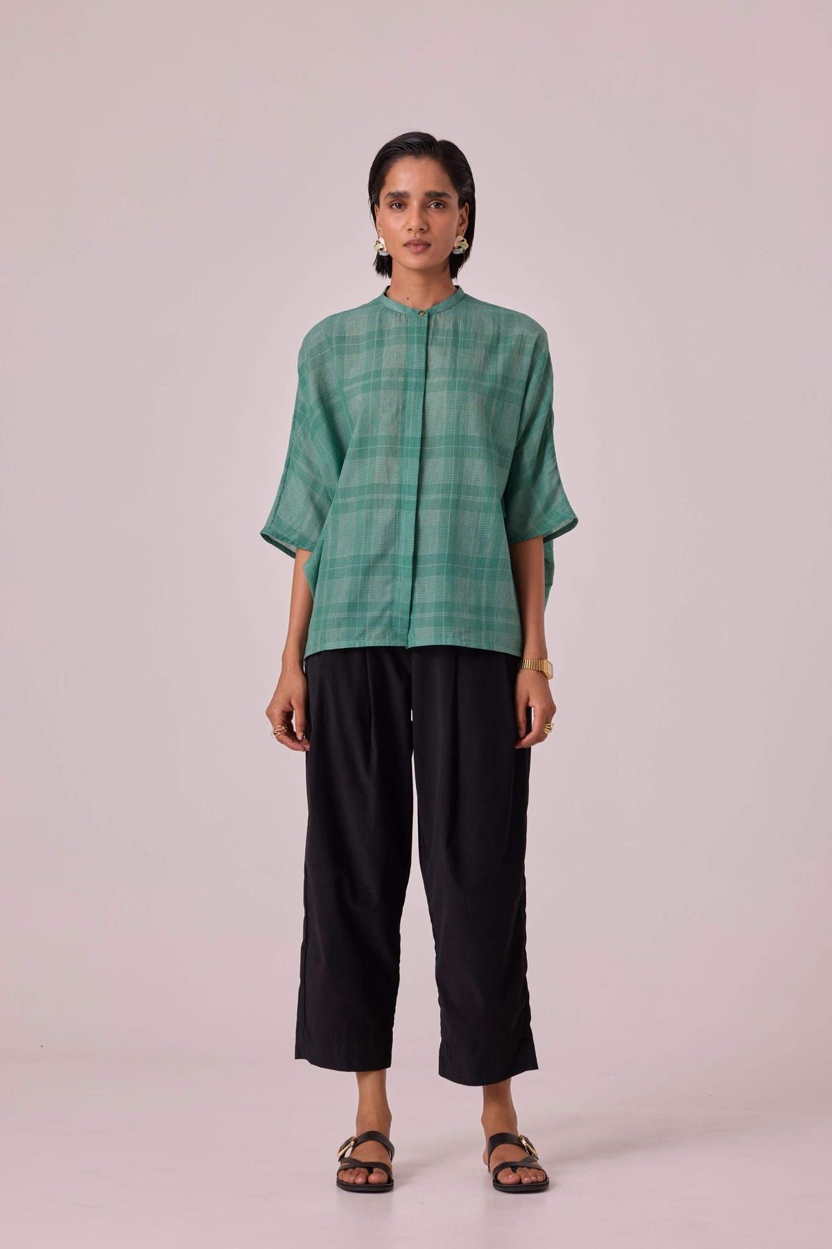 Bandra Black Needlecord Pants - image 9