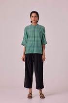 Bandra Black Needlecord Pants view 9