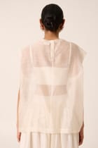 Sahir Handwoven Embroidered Top view 8