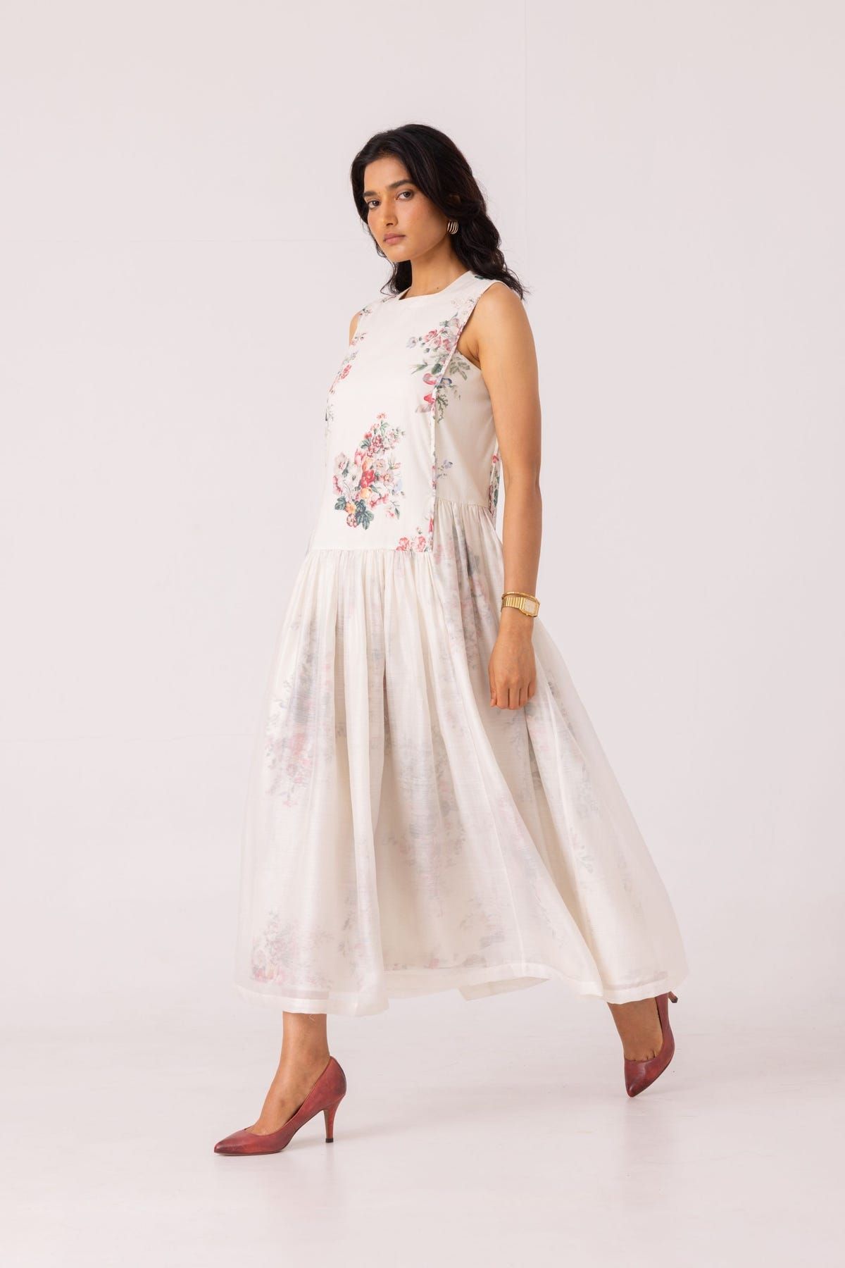 Aleksey Floral Printed Maxi Dress - image 11