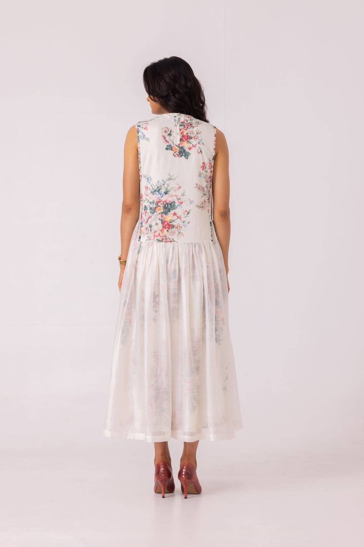 Aleksey Floral Printed Maxi Dress - image 14
