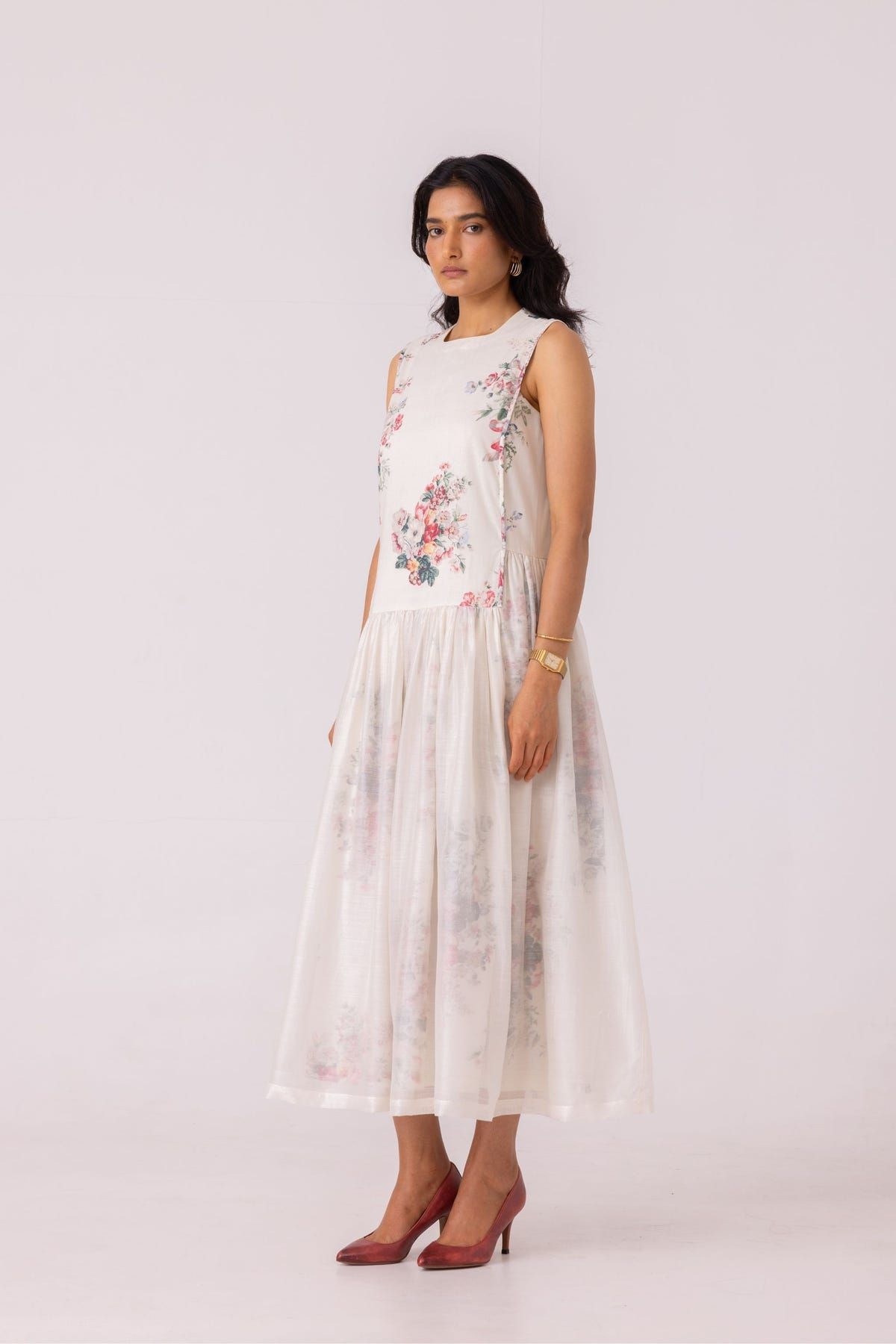 Aleksey Floral Printed Maxi Dress - image 2