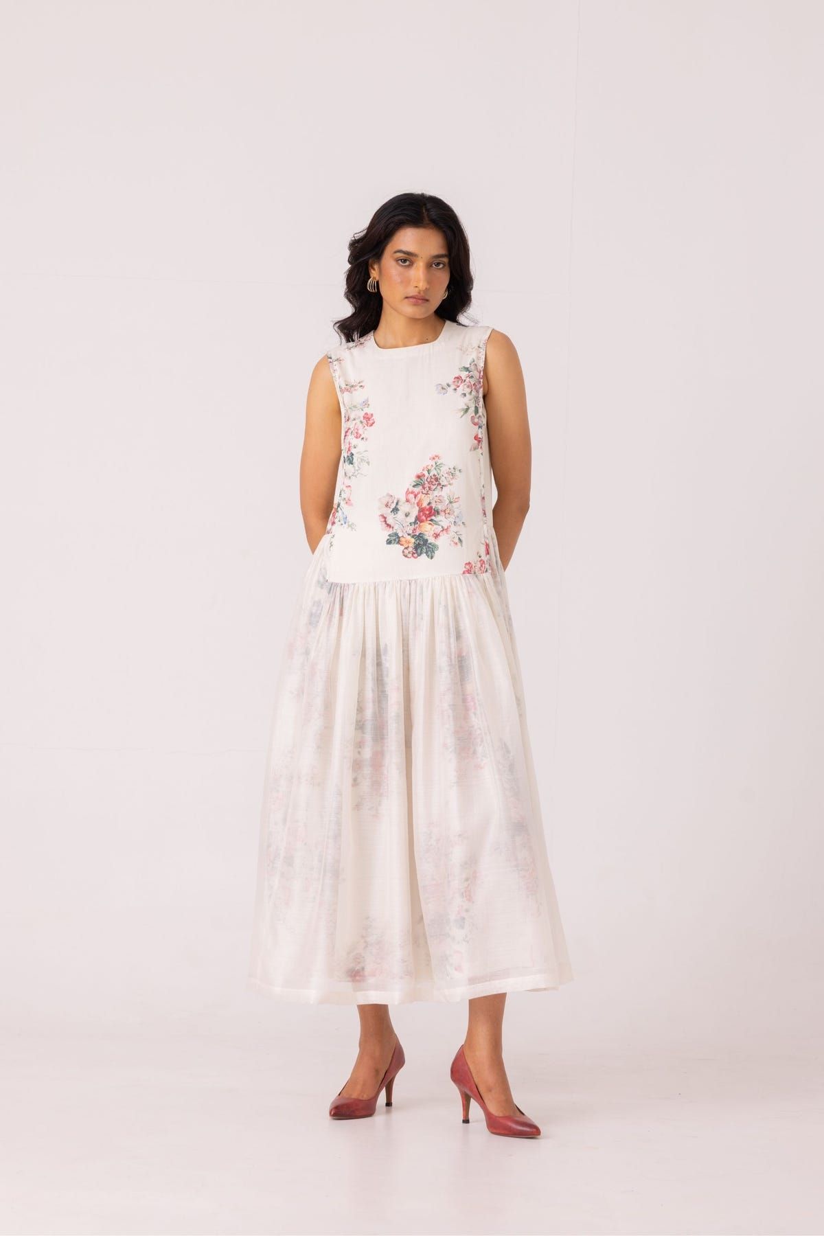 Aleksey Floral Printed Maxi Dress - image 3