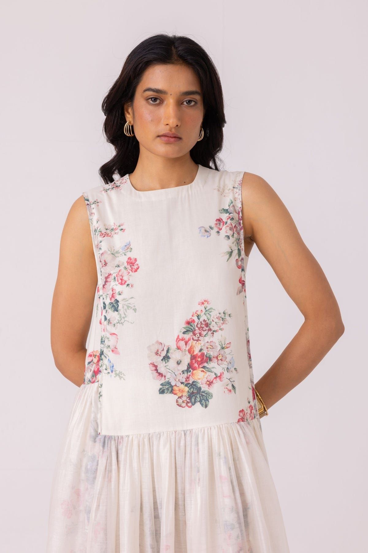 Aleksey Floral Printed Maxi Dress - image 4
