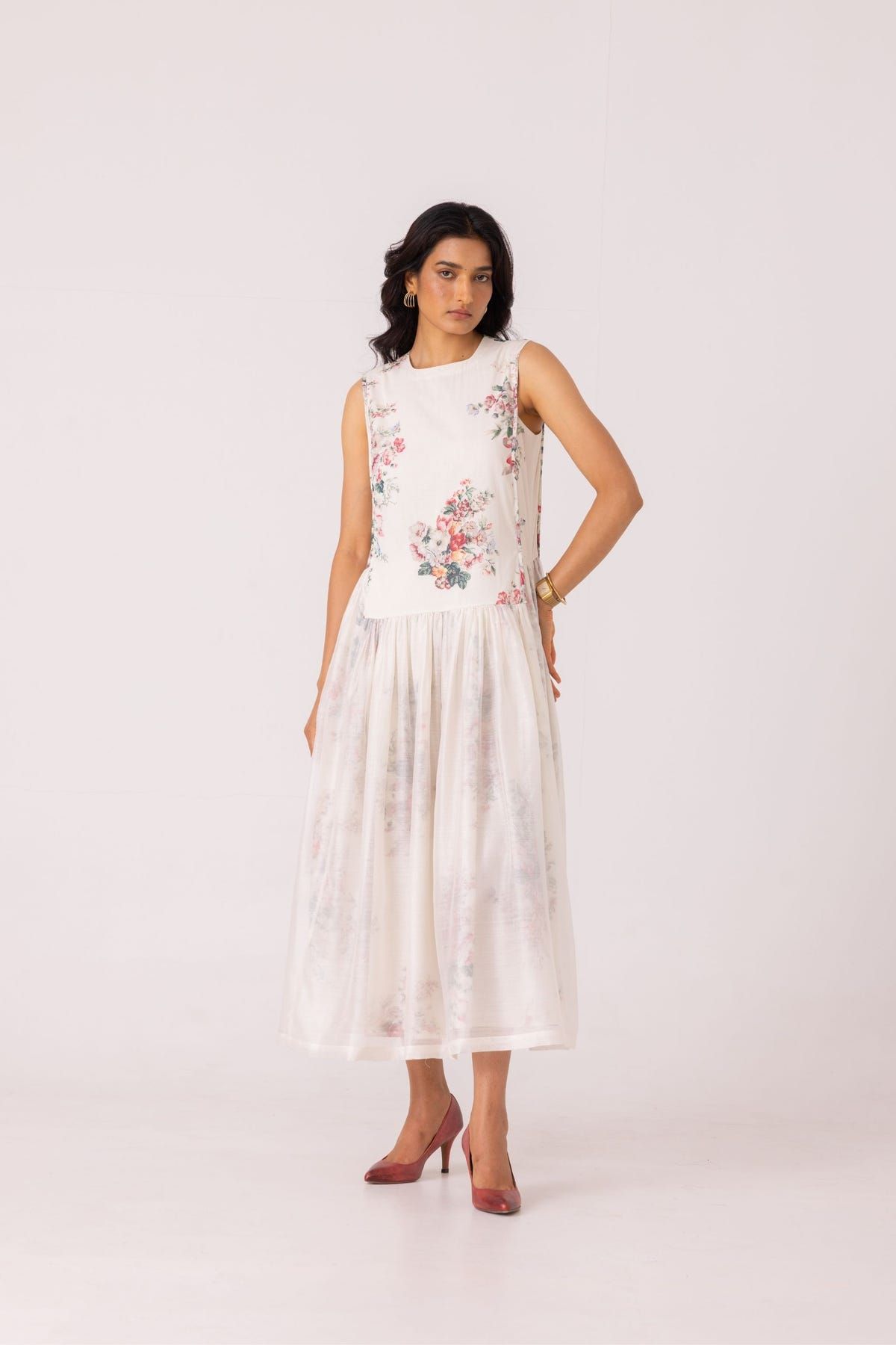Aleksey Floral Printed Maxi Dress - image 6