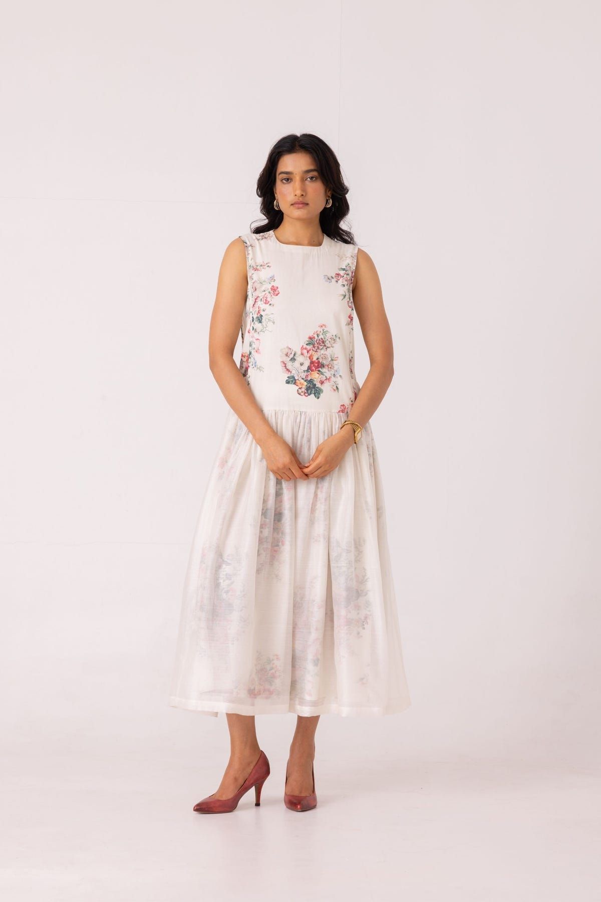Aleksey Floral Printed Maxi Dress - image 9