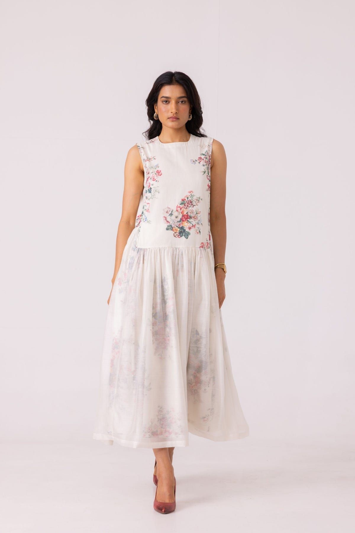 Aleksey Floral Printed Maxi Dress - image 10