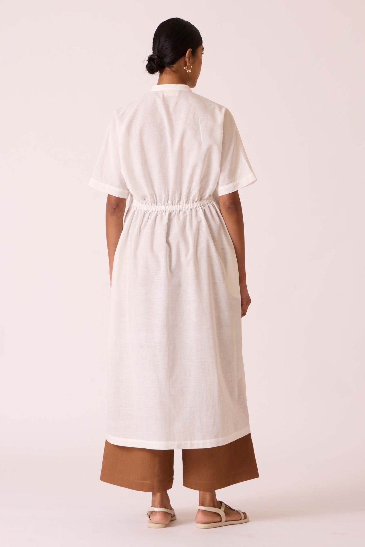 Viktor Off white Cotton Tunic - image 7