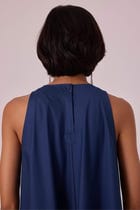 Audric Blue Midi Dress view 9