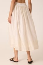 Sahir Handwoven Gathered Skirt view 4