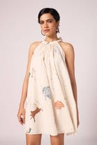 Chica Zodiac Print Cotton Dress view 1