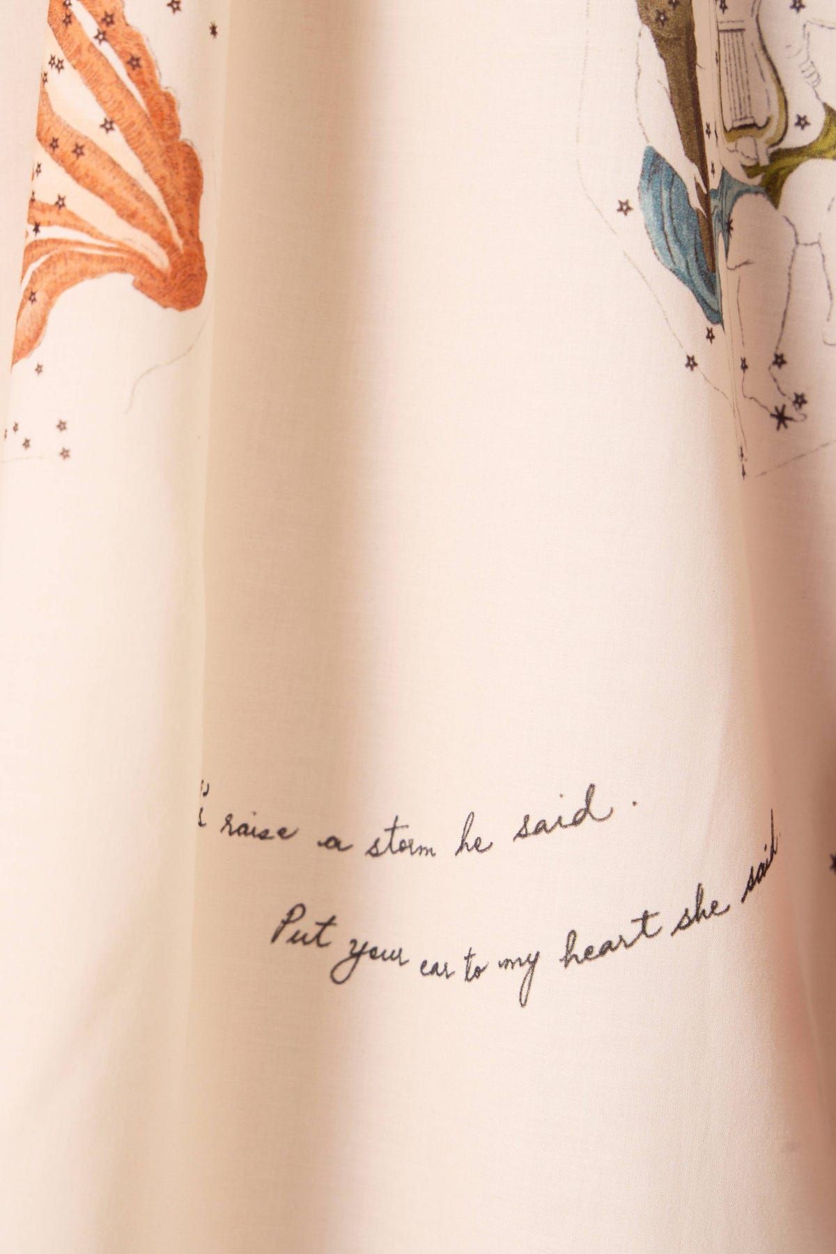 Chica Zodiac Print Cotton Dress - image 11