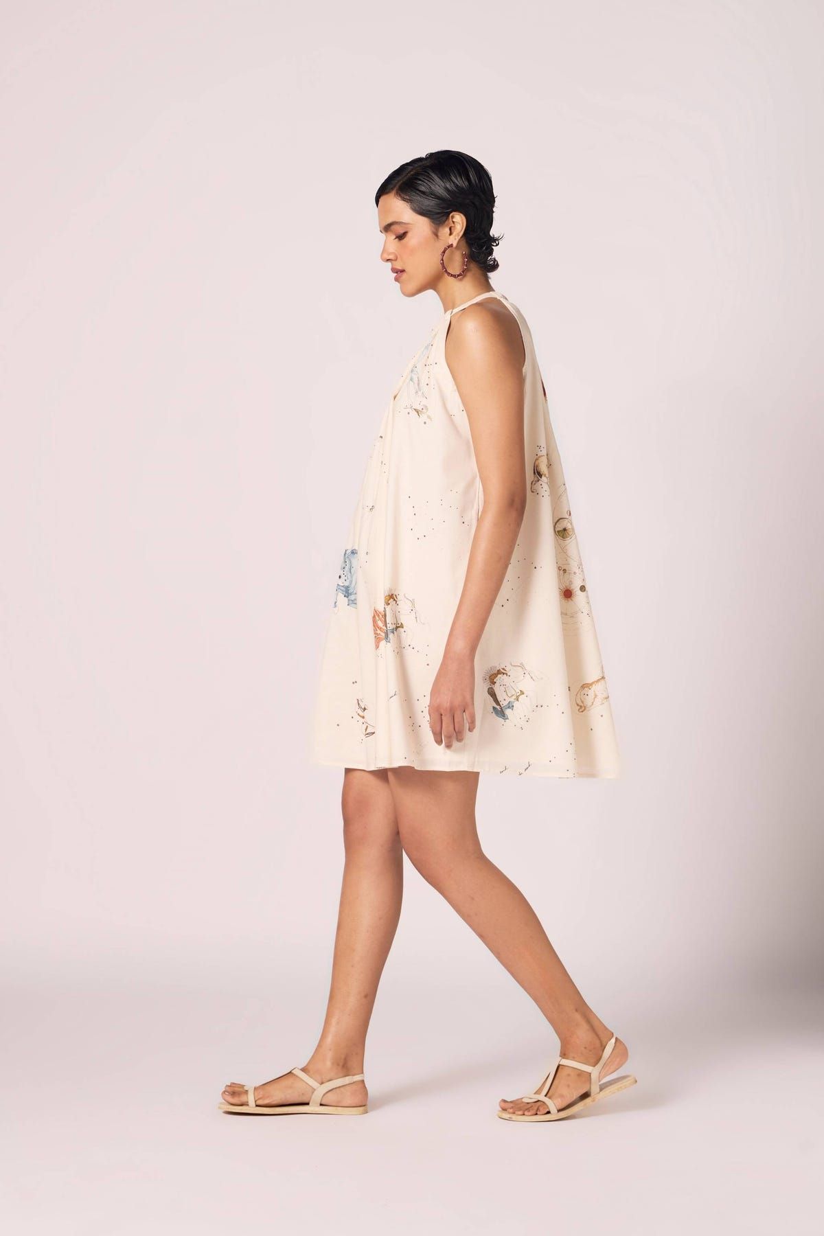 Chica Zodiac Print Cotton Dress - image 15